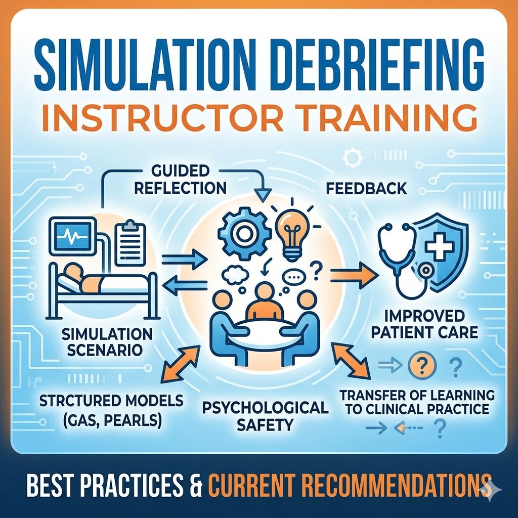 Simulation Instructor Training:  Current Recommendations for Debriefing Banner