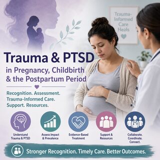 Understanding Trauma and PTSD in the Perinatal Population - Year 1 Banner